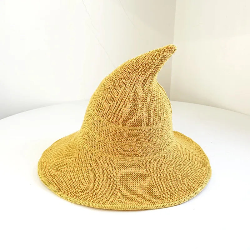 Halloween Vintage Wool Knit Witch's Hat