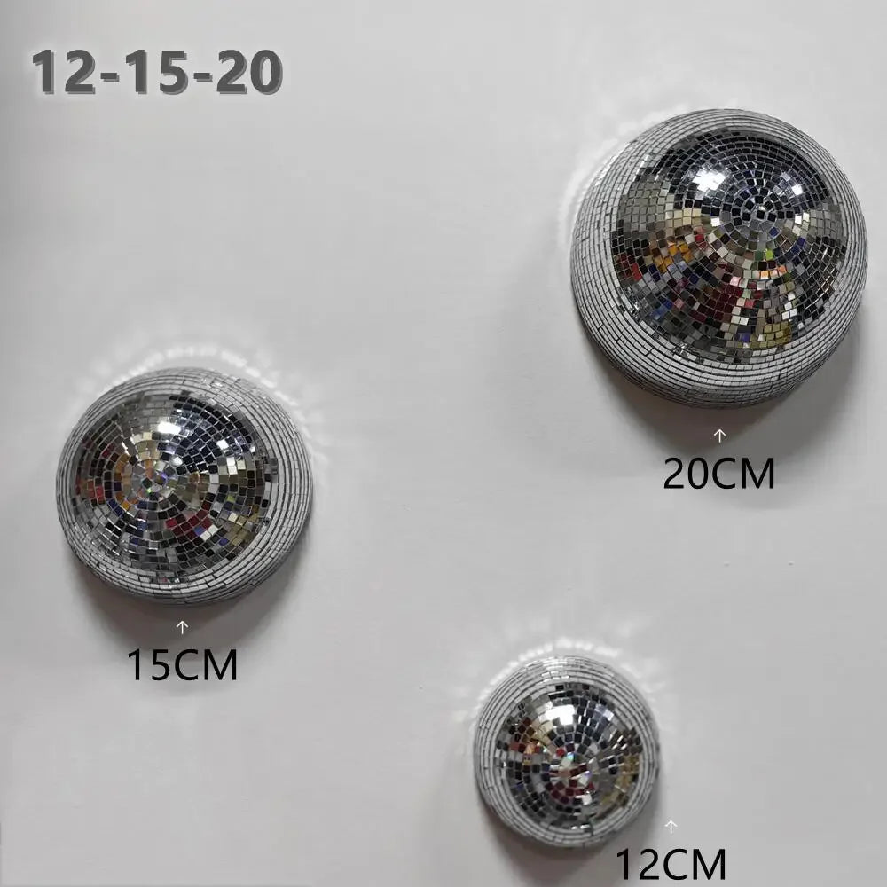 Wall Disco Ball Mirrored Designs