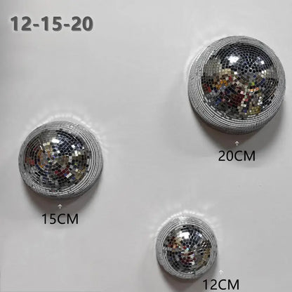 Wall Disco Ball Mirrored Designs