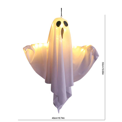 Hanging Glowing White Ghost LED