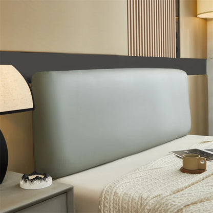 Leather Bed Headboard Cover