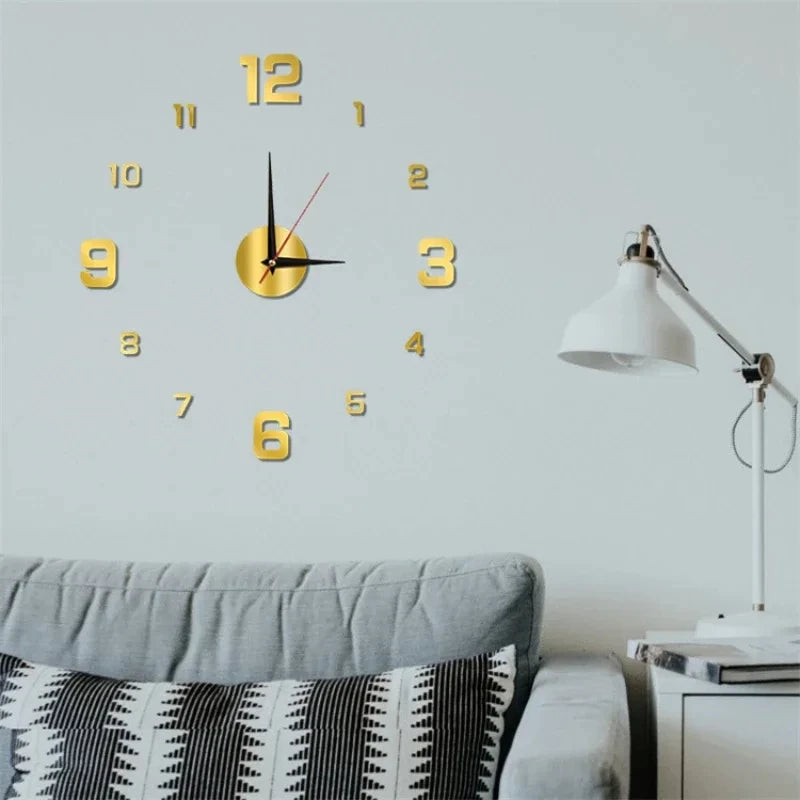 Luminous Digital DIY Stereoscopic Wall Clock