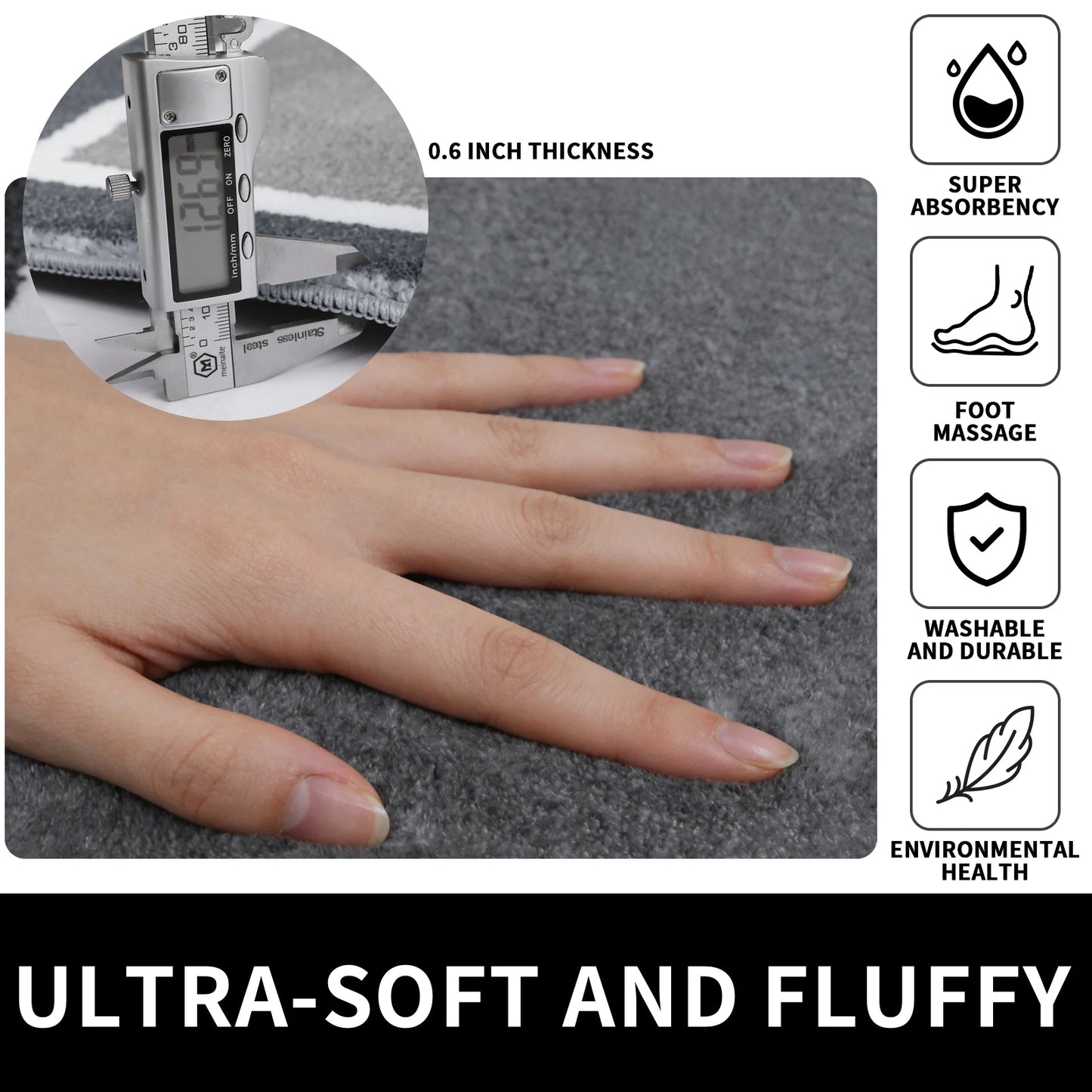 Super Absorbent Bath Mat