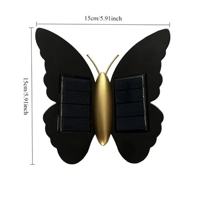 Outdoor Butterfly Led Wall Light