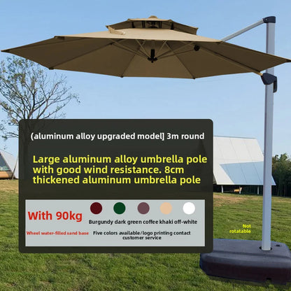Outdoor Sun Umbrella, Cantilever
