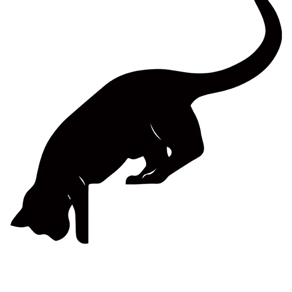 Cat looking down Door Topper Decoration