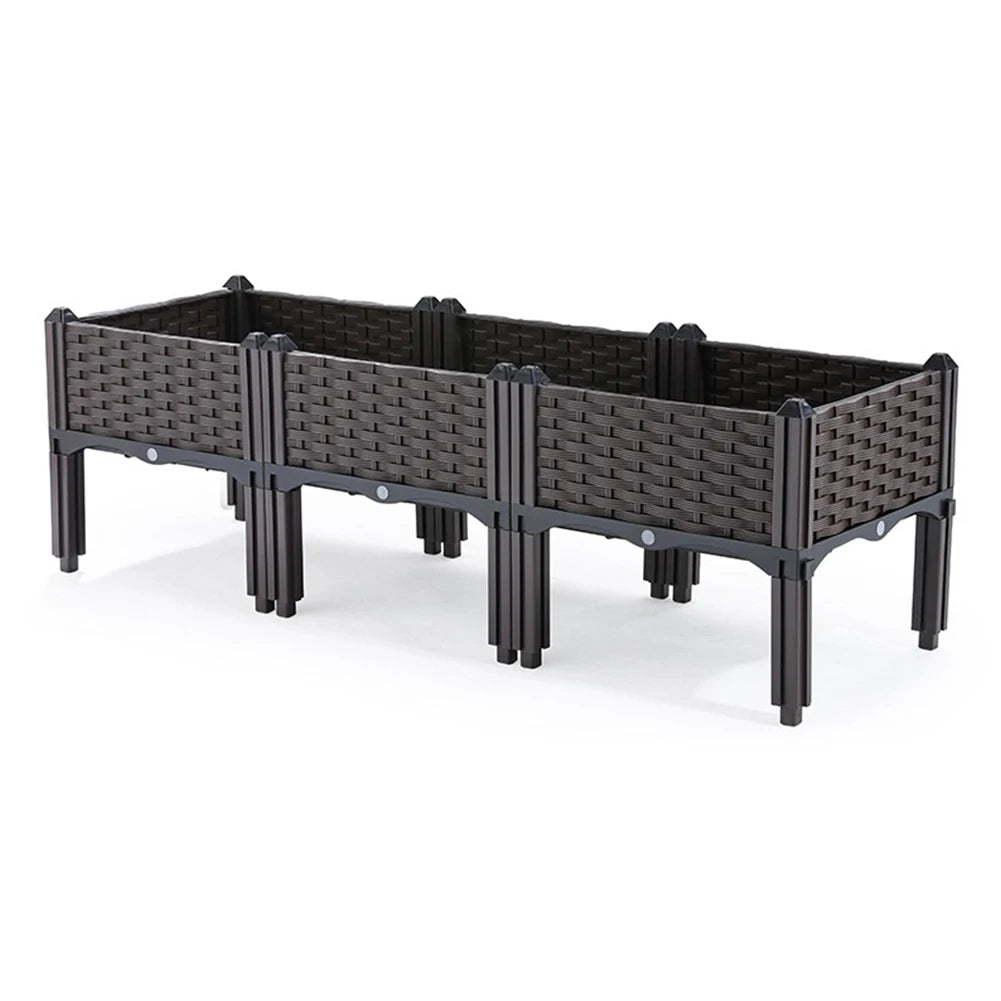 Plastic Raised Planter
