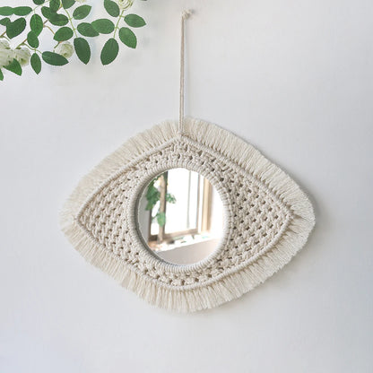 Macrame Mirror Wall Decorations