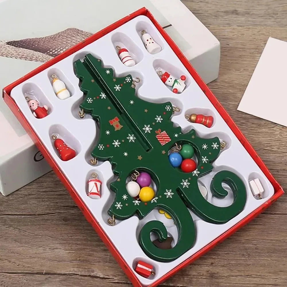 Creative Wooden Christmas Tree Ornament