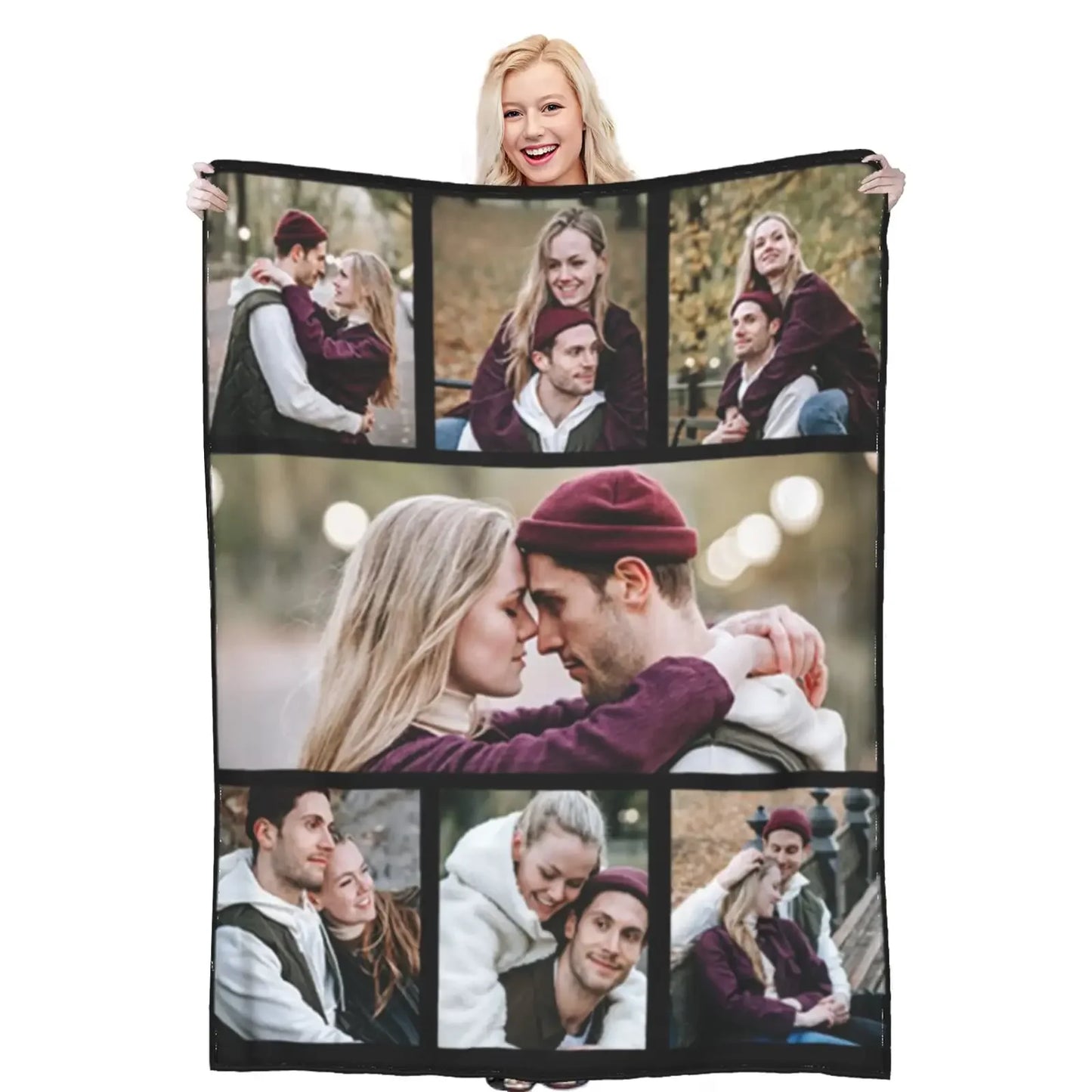 Custom Flannel Throw Blanket
