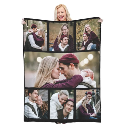 Custom Flannel Throw Blanket