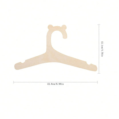5/10/20/50pcs Baby Clothes Wooden Hangers for Tiny Dream Collection