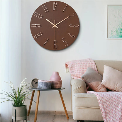 Wall Clock Battery Powered
