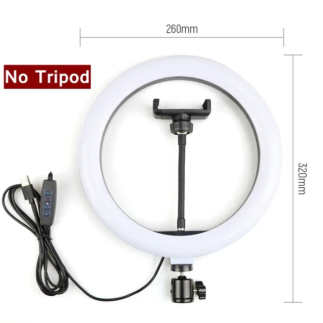 Ring Lamp Desktop Stand