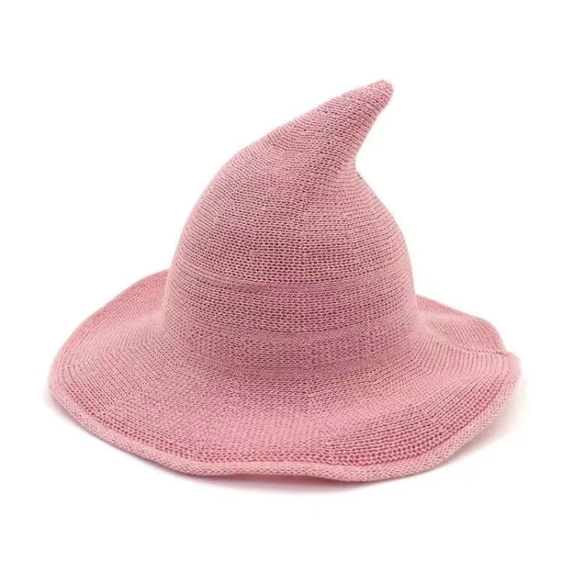 Halloween Vintage Wool Knit Witch's Hat