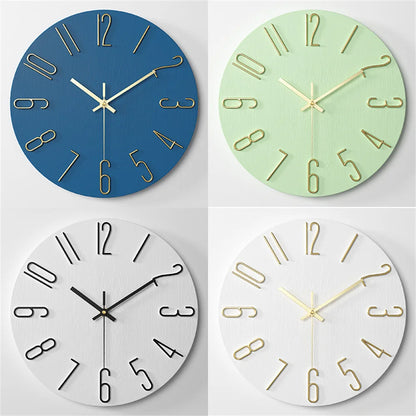 Wall Clock Battery Powered