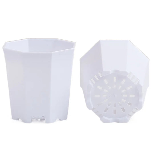 10/20pcs Octagonal Flower Pots