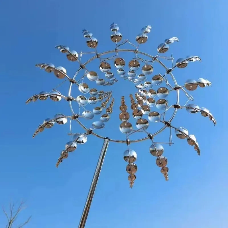 Outdoor Metal Windmill