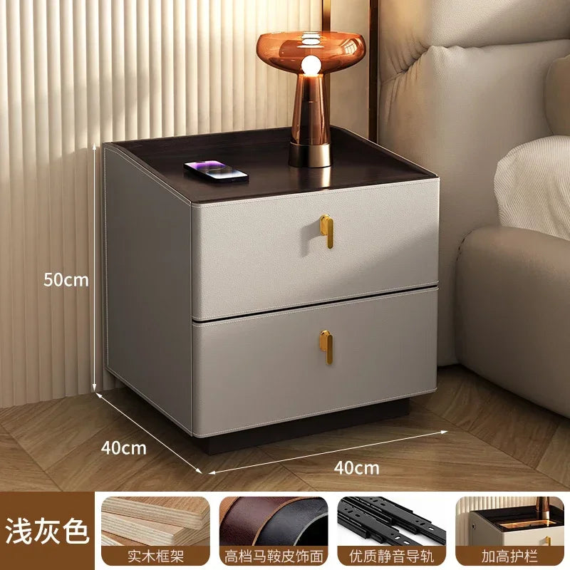 Modern Light Sensor Nightstand