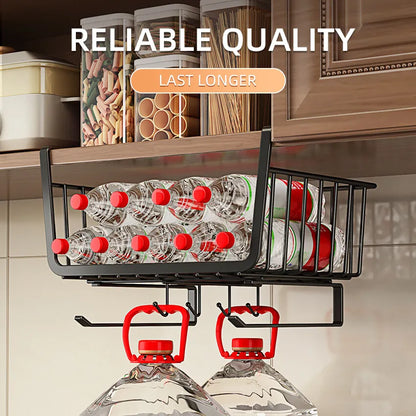 Kitchen Under Cabinet Basket Storage