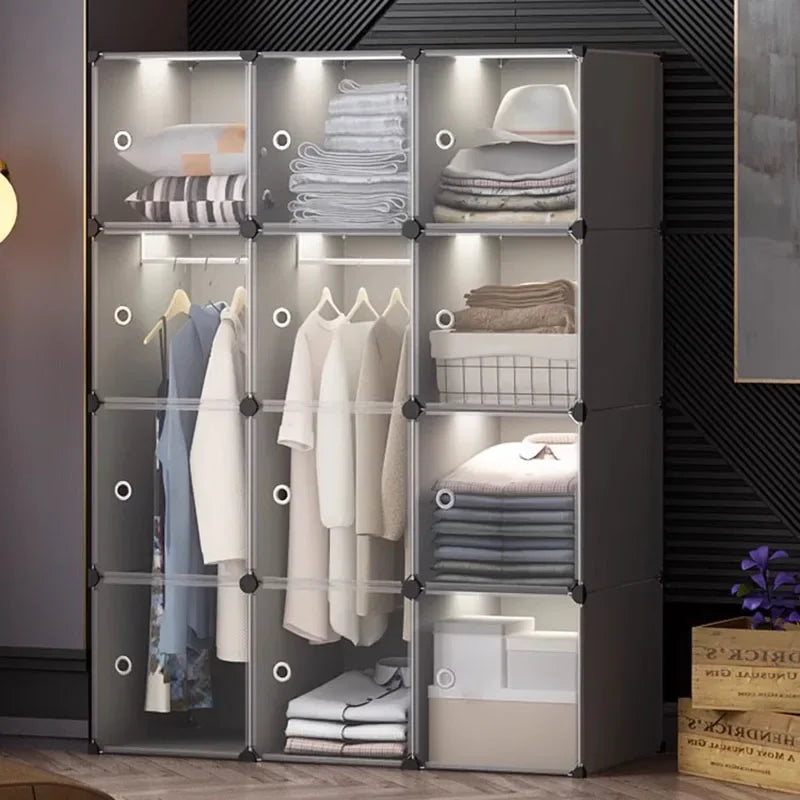 Space Saving Modular Closet Small Shelves