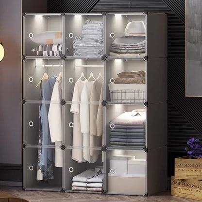 Space Saving Modular Closet Small Shelves