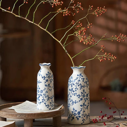 Blue and White Porcelain Vases