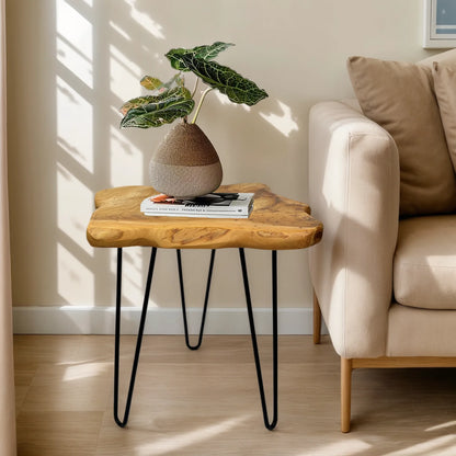 Natural Edge Nightstand