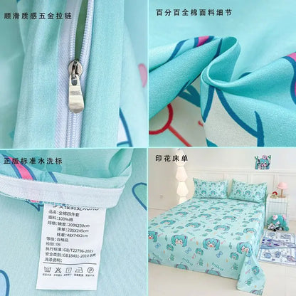 4-Piece All Cotton Bedding Set