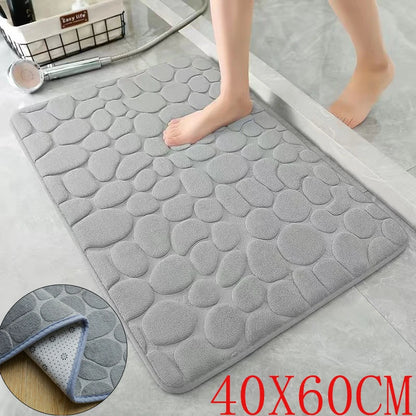 Pebble Design foot mat for Bathrooms