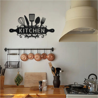 Kitchen Metal Decor
