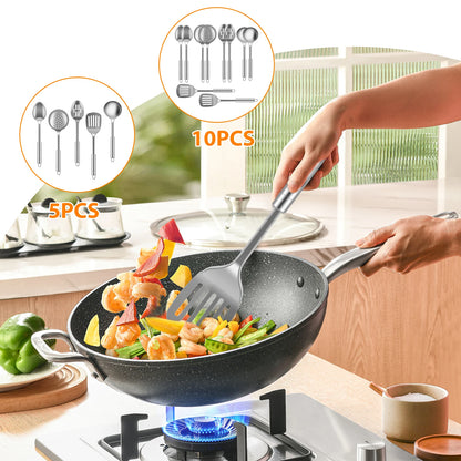 5/10Pcs Kitchen Cooking Utensils Set