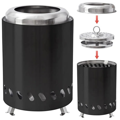Outdoor Smokeless Tabletop Fire Pit
