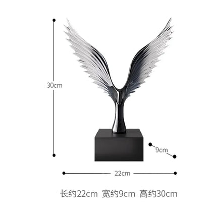 Creative Decor Eagle Sculptures in Three Colors.