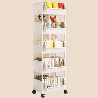 8 Different Type Shelving with Wheels