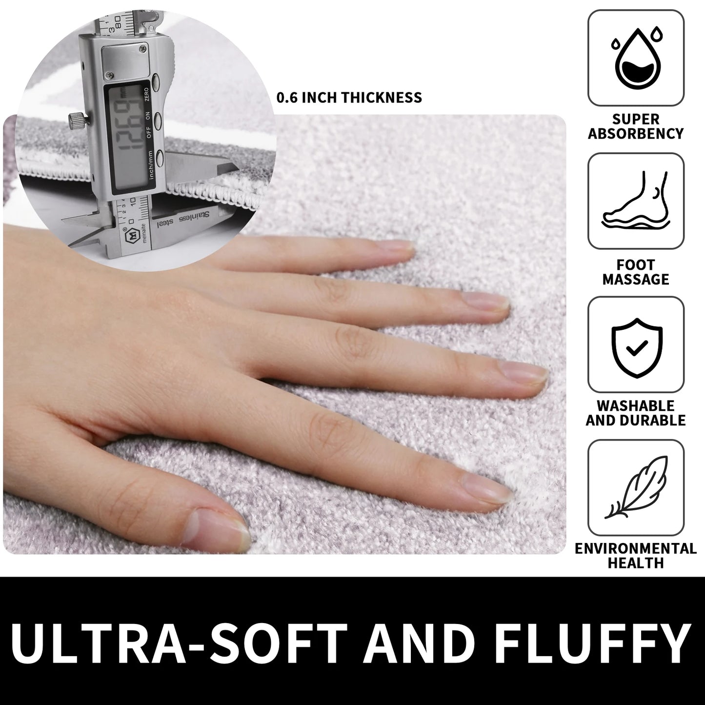 Super Absorbent Bath Mat