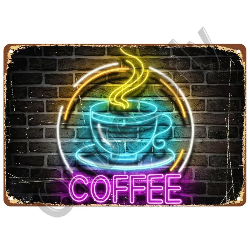 Retro Alcohol Brand Signs
