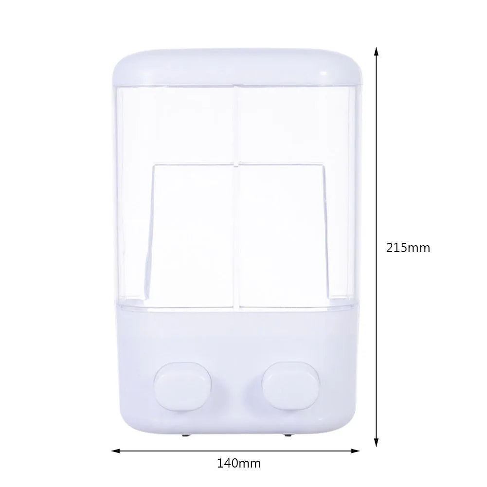 500ML Wall Mounted Shampoo Soap Dispenser