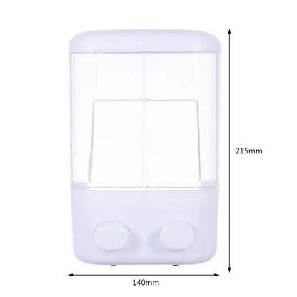 500ML Wall Mounted Shampoo Soap Dispenser