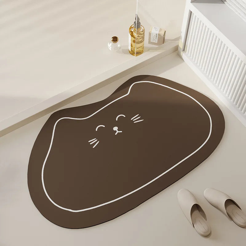 Cat Bathroom Mats
