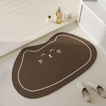 Cat Bathroom Mats