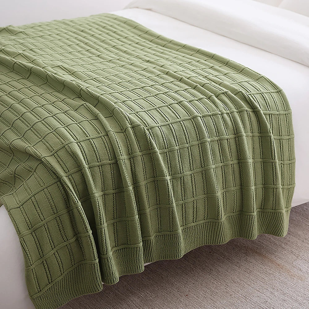 Knitted Wool Blanket