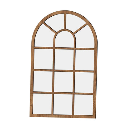 Arched Window Wall Mirror