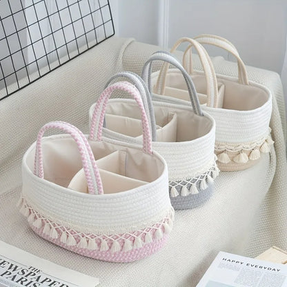 Baby Storage Basket with Divider for Tiny Dream Collection