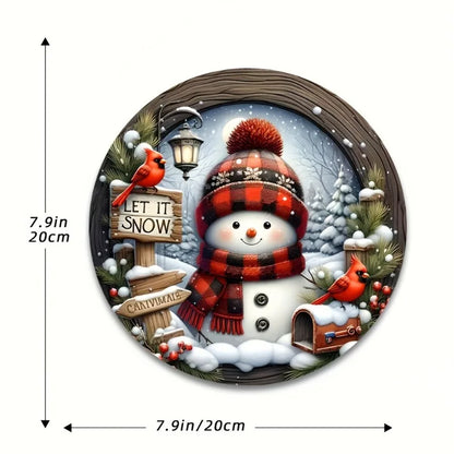 7.9" Christmas Wreath