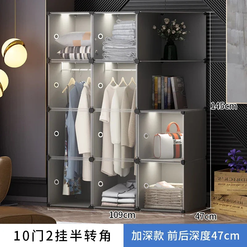 Space Saving Modular Closet Small Shelves