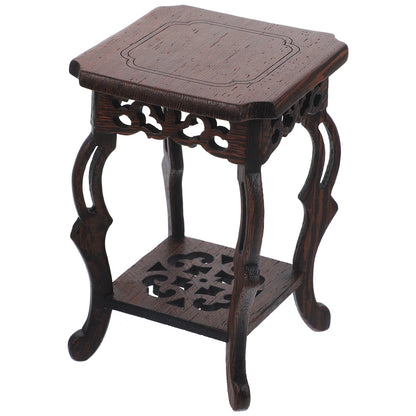Wooden Plant Stand Holder