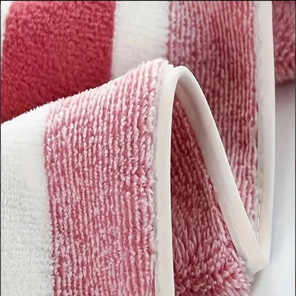 Striped Bath Towel Set