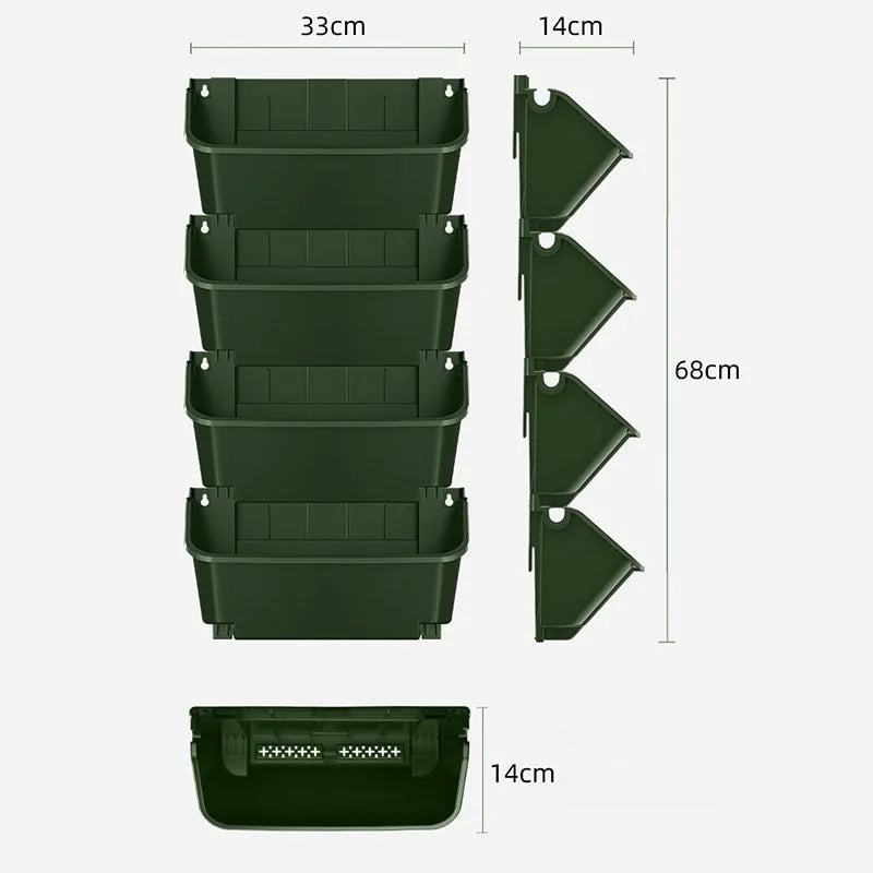 External Flower Pots  for Walls