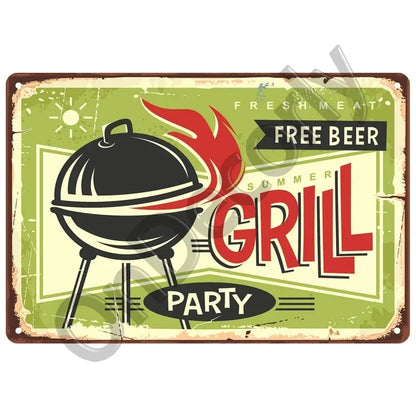 Retro Alcohol Brand Signs